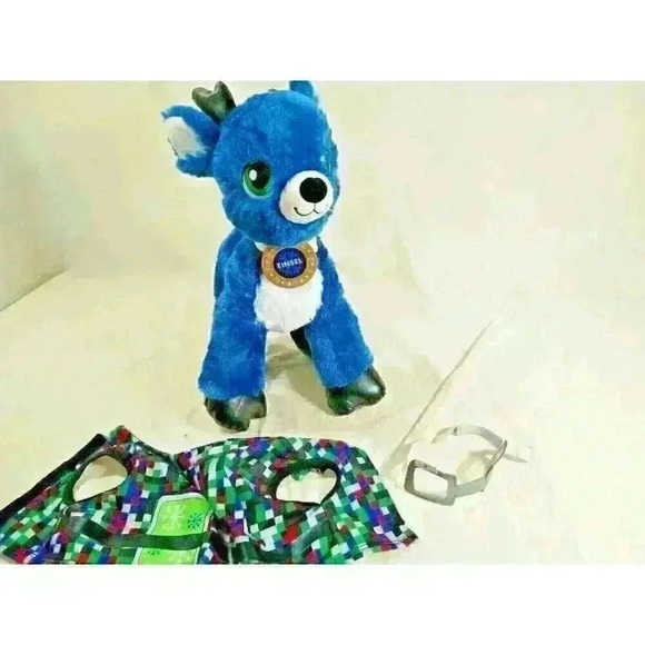 Build A Bear Tinsel The Speedster Deer Reindeer Merry Mission Jacket Goggles - Picture 8 of 12
